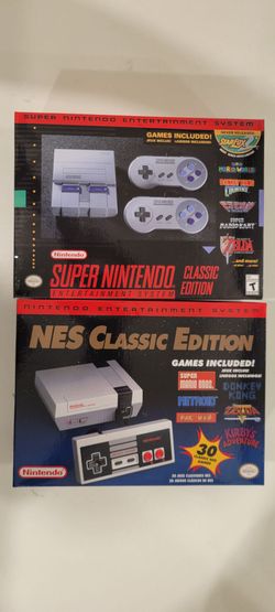 SNES & NES Classic Combo Bundle