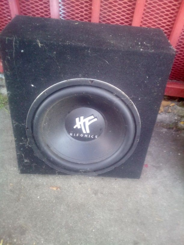 12inch subwoofer Hifonics