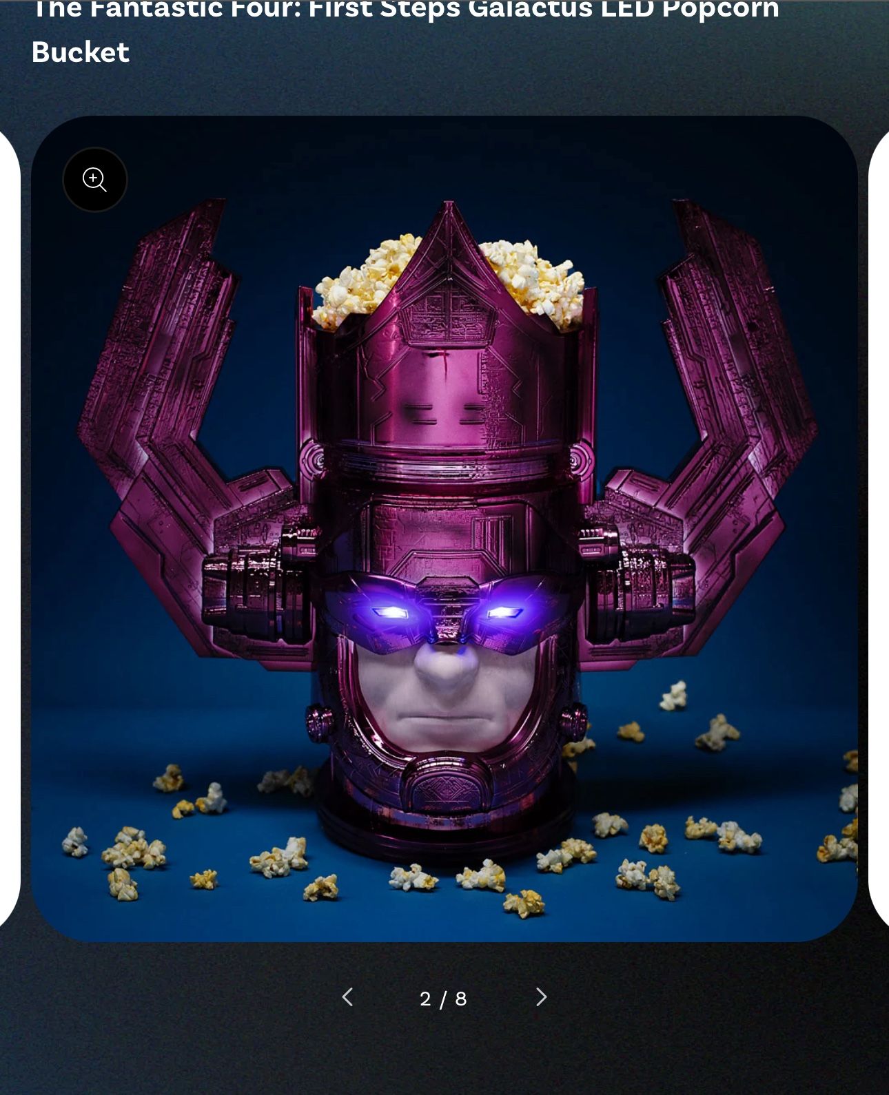 Galactus popcorn Head