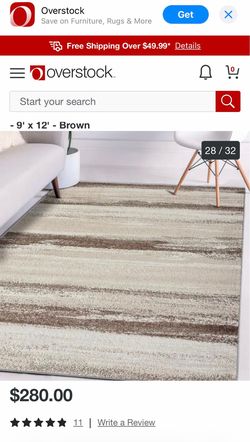 Brand new LUXE WEAVERS Modern Area Rug,  Size 9x12