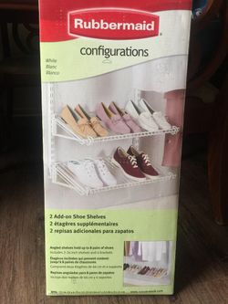 Rubbermaid shoe rack