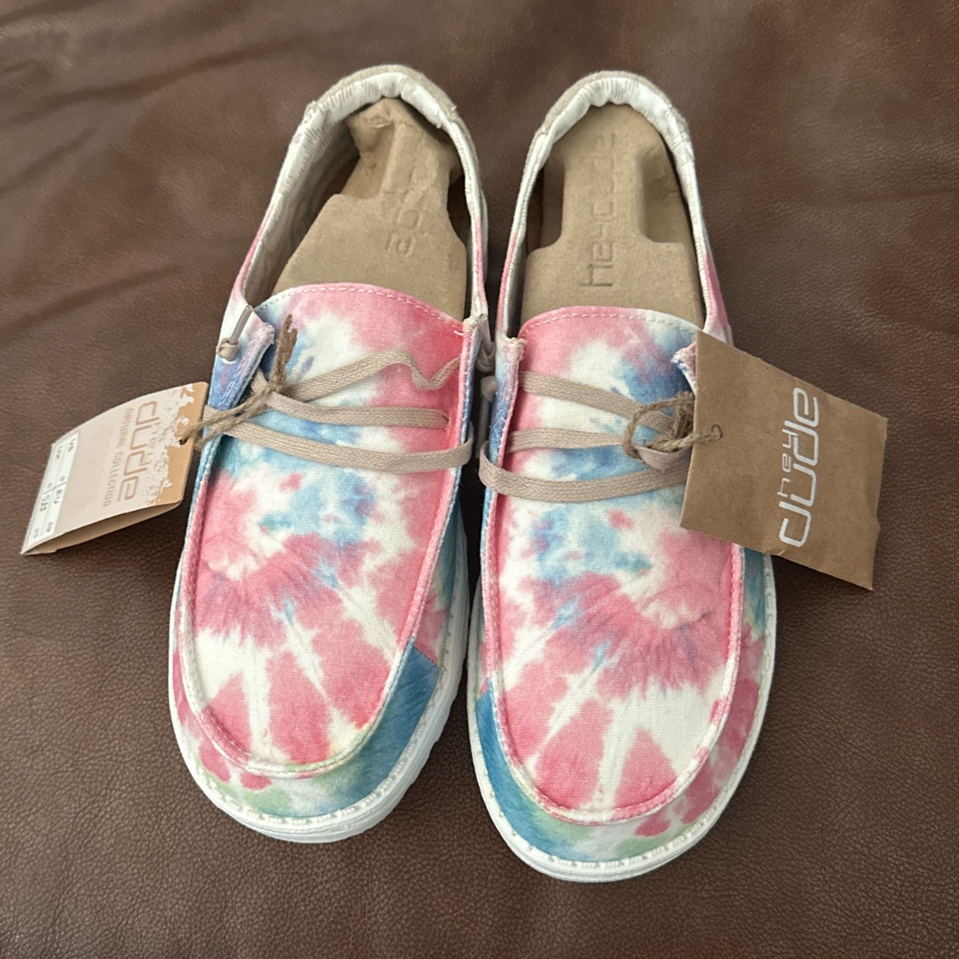 Hey Dude, Wendy, Rose, Candy Tie Dye Women’s Shoes