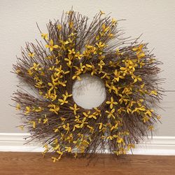 24 Inch Pier 1 Imports Yellow wreath