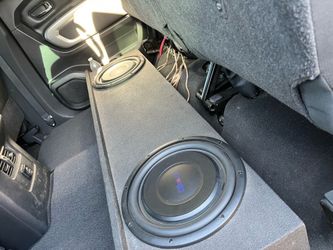 2-12 inch JC POWER subwoofers in truck box - $275