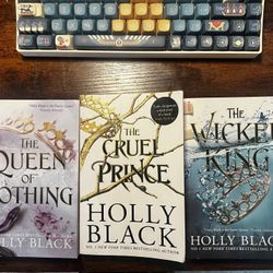 The Folk of the Air Trilogy by Holly Black (Complete Set - Like New)