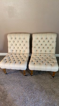 Pottery barn chairs set of 2
