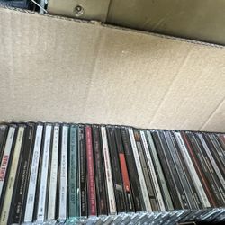 Boxes Of Misc CDs
