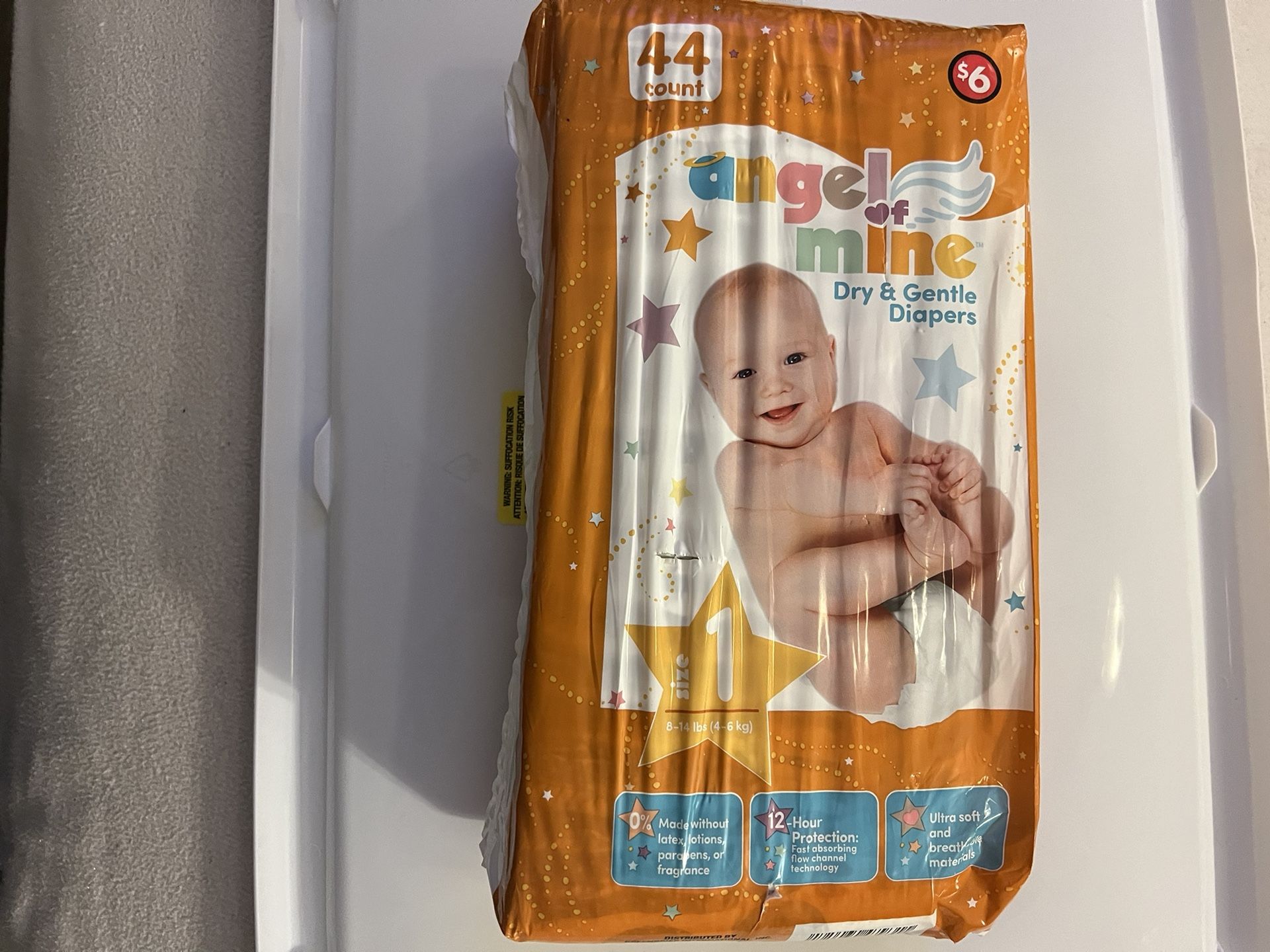 Diapers 44 Count Newborn 