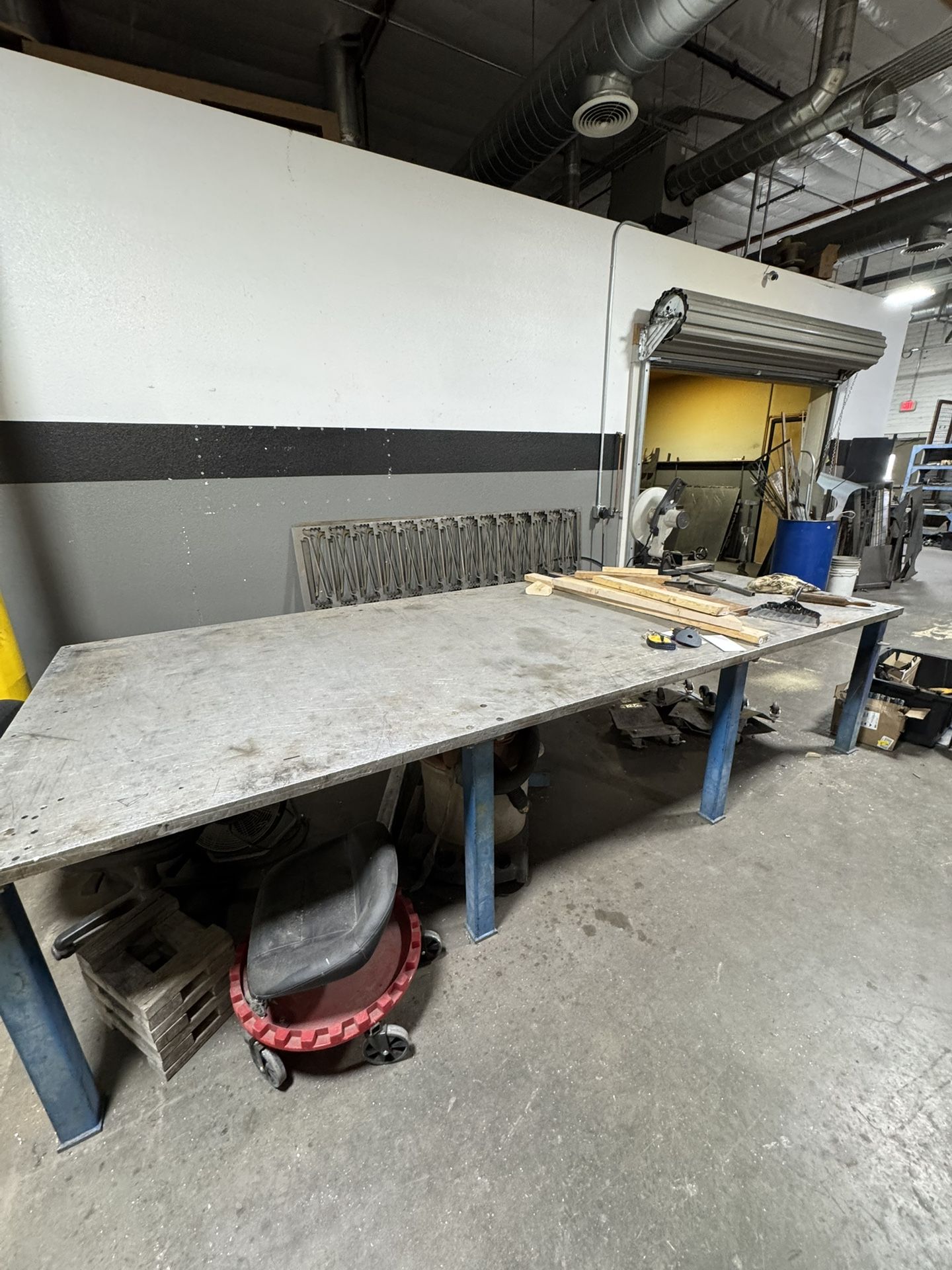 Aluminum Fabrication Welding Project Table From Boeing
