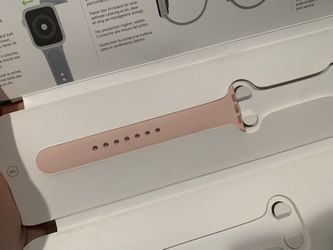 New Apple Watch M/L Pink Sand Sport Band 5$