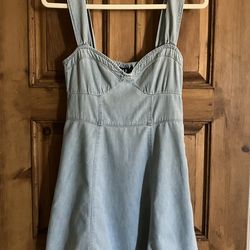 GAP Denim Light Blue Mini Dress