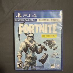 Ps4 BRAND NEW Fortnite Deep Freeze Bundle
