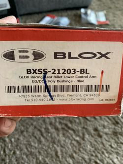 Blox Billet Eg/dc Control Arms 