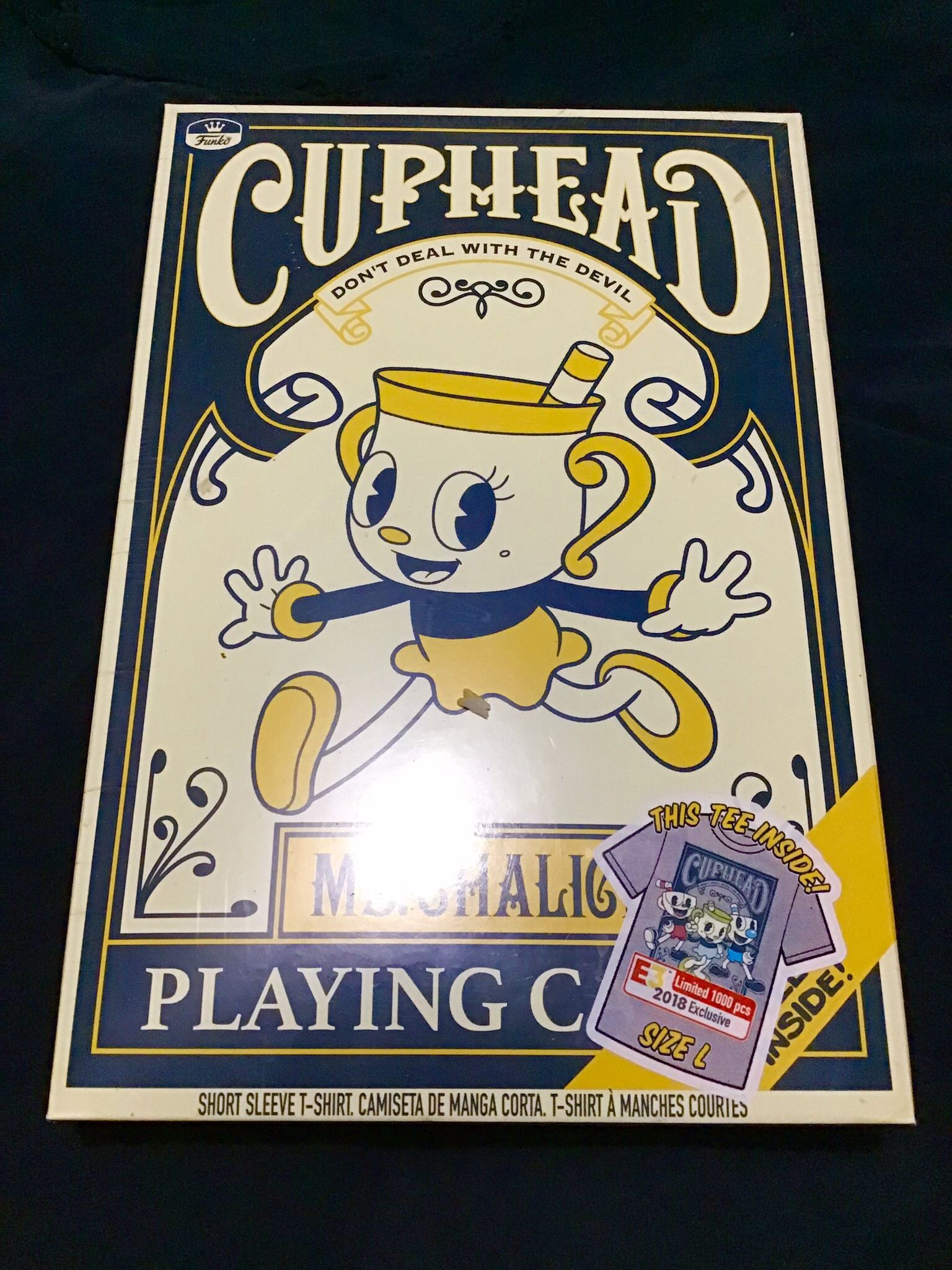 Cuphead - Ms. Chalice Large T-Shirt E3 2018 Exclusive