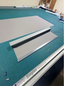 Custom made roller shades