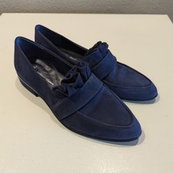 Antonio Melanie Blue Loafers Ninata Shoes 