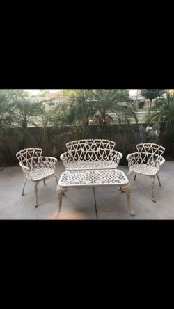 Antique Patio Set