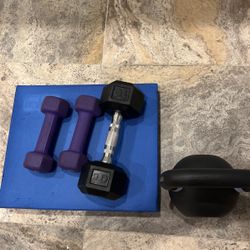 Assortment of Weights 