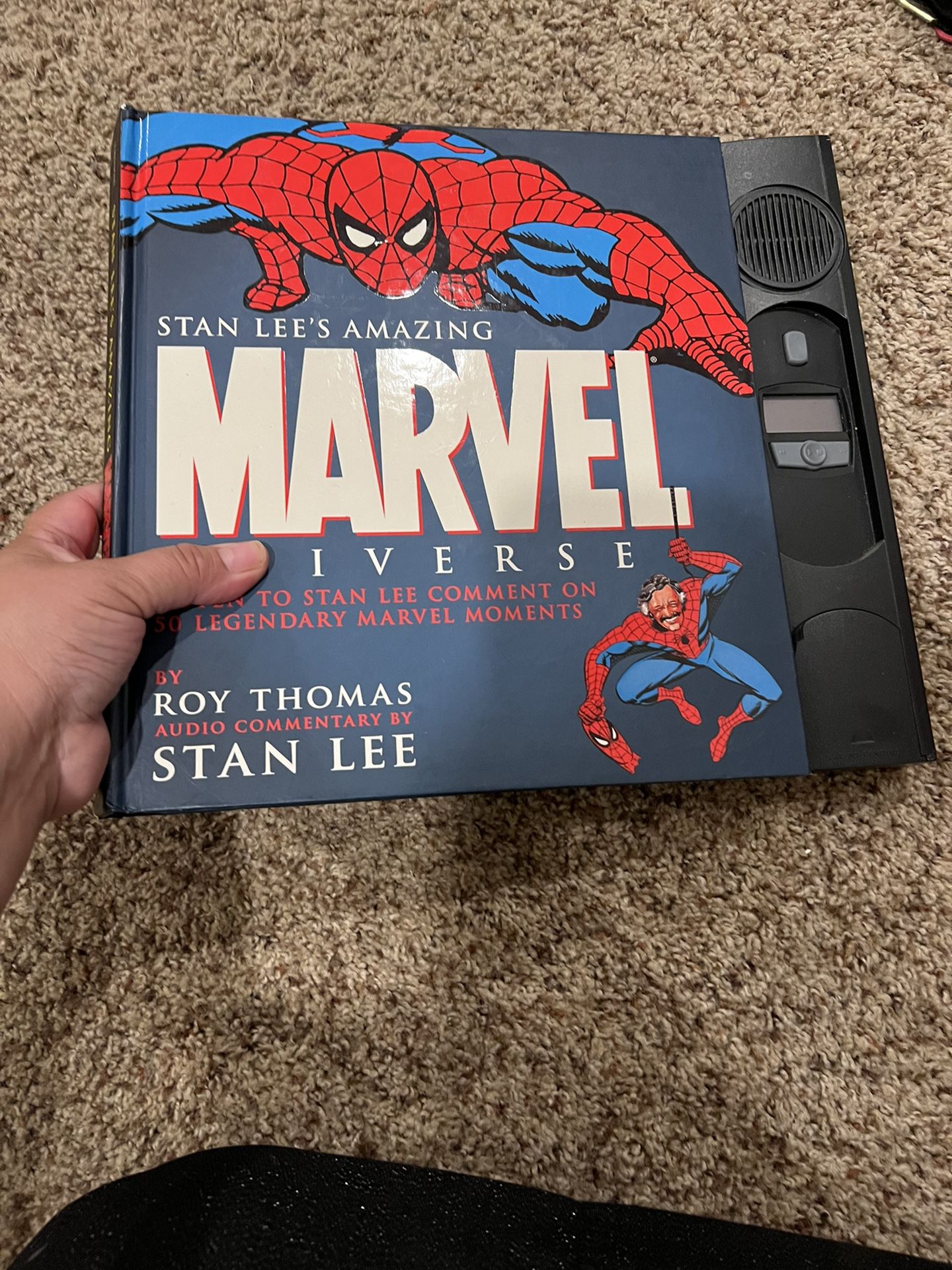 Stan Lee's Amazing Marvel Universe-Roy Thomas & Stan Lee (2006, Hardcover) Book