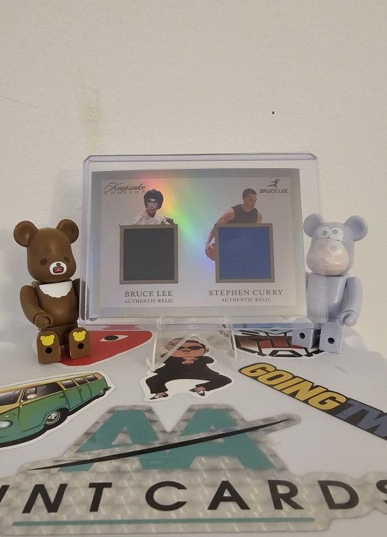 Bruce Lee x Stephen Curry Collaborative Relic Patch