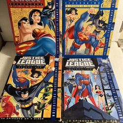 Justice League DVDs 