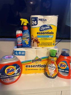 Tide + Oxi Clean