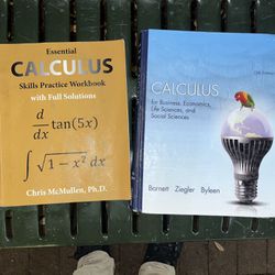 CALCULUS TEXTBOOK AND WORKBOOK