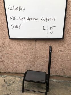 Non Slip Hardy Support Step Escalon Con Apoyo