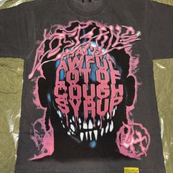 Lost Hills X Awful Lot Of Cough Syrup Shirt - Size S (oversized fit)