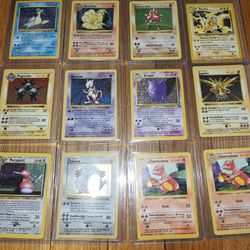 Vintage Pokemon Cards