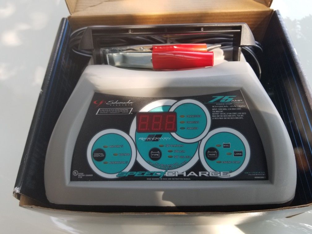 Car Battery Charger - Schumacher SC-7500A