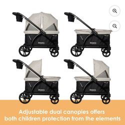 Baby Trend Navigator 2-in-1 Stroller Wagon - Desert Tan