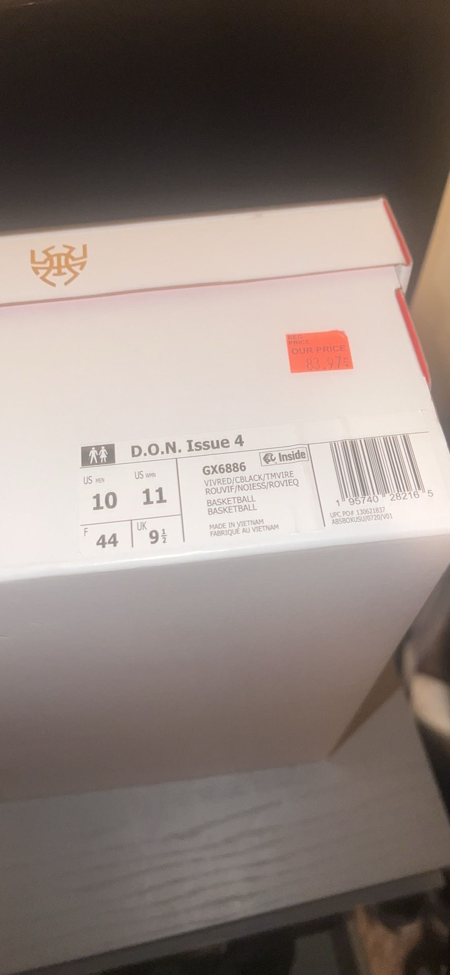 D.O.N Issue 4s Adidas