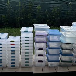 76 Containers Different Sizes… $75