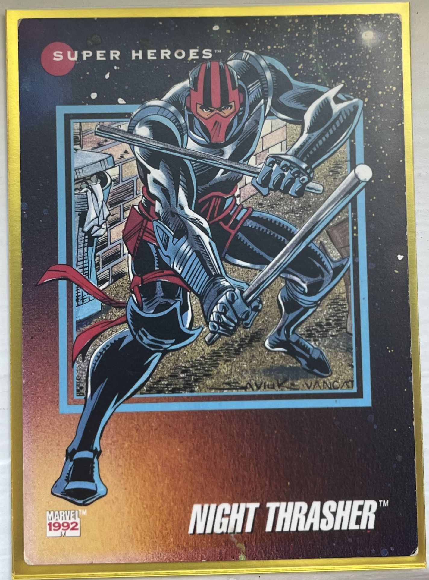 Night Thrasher Trading Card 1992