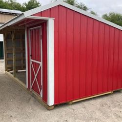 10x20 Run-in Shed With A Tackroom + Free Delivery