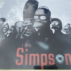 2007 The Simpsons -Sopranos Pardoy Poster