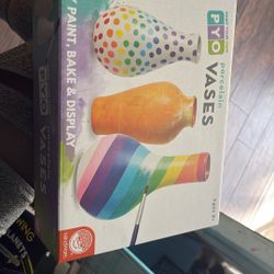 Paint Your Own Porcelain Vases