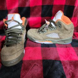 Jordan Retro 5 Olive 