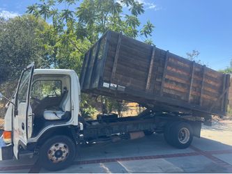 1996 Isuzu NPR V8 EFI Dump Truck