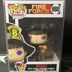 Funko Pop Fire Force Maki for Sale 