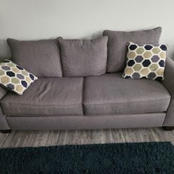 Bonita Springs Gray Sleeper Sofa – LIKE NEW!