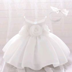 Brand New Toddler White Dress