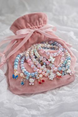 Cute Girls Bracelet Set – Colorful Beaded Bracelets