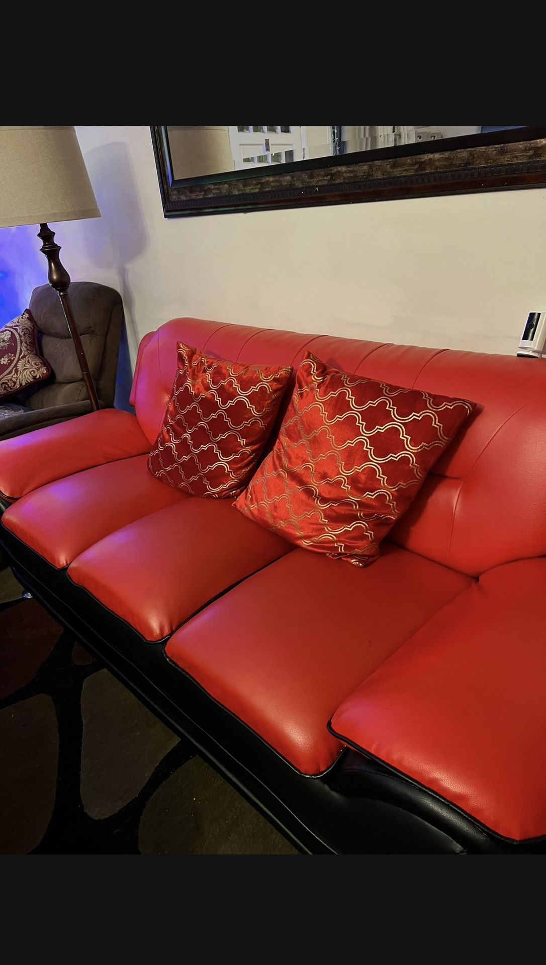 Beautiful Red Couch 