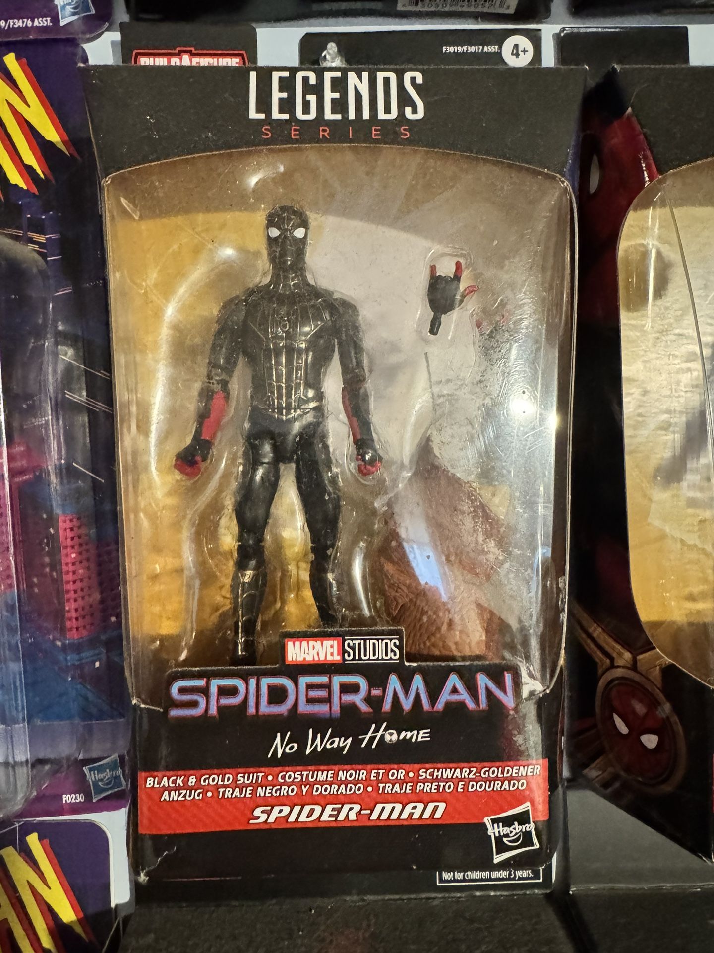 ML Spider-man NWH Black & Gold Suit