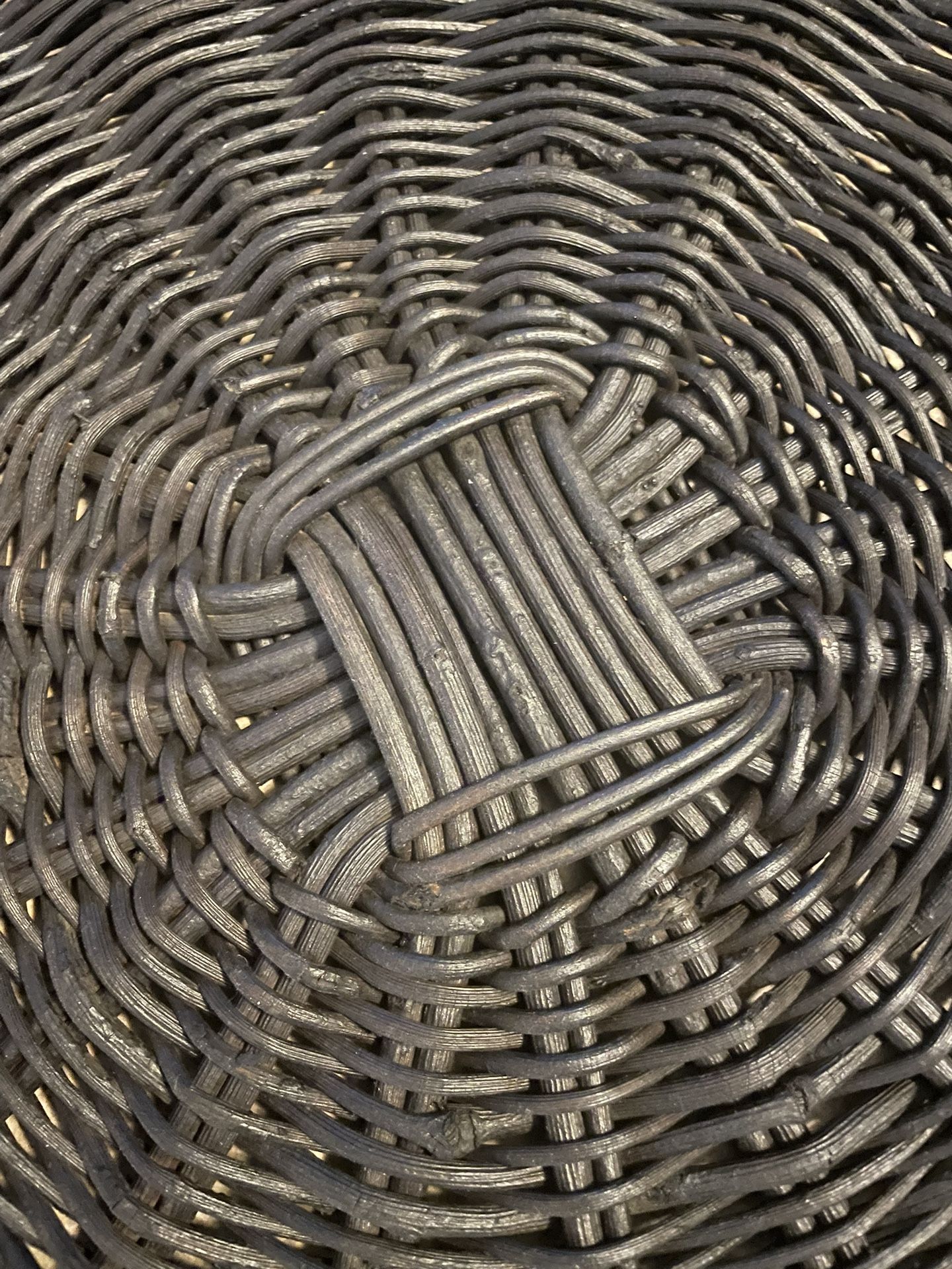 Pottery Barn Woven Basket Wall Art