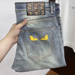 Fendi Menโs Jeans 2026 New