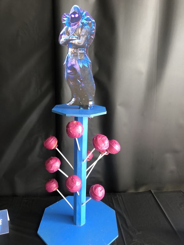 Fortnite Party Cake Pop Holder For Sale In Hemet Ca Offerup