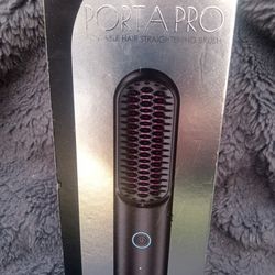 Portable Hair Straightening Brush